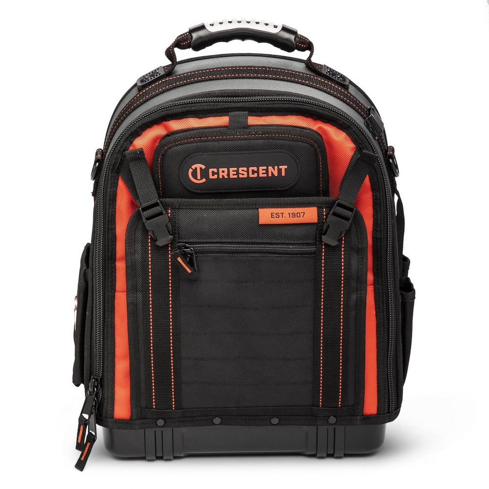 Tool Bags & Tool Totes; Holder Type: Backpack ; Closure Type: Zipper ; Material: Polyester ; Overall Width: 11in ; Overall Depth: 13.8in ; Overall Height: 16.2in