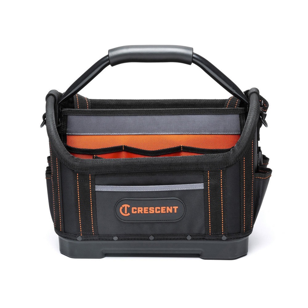 Tool Bags & Tool Totes; Holder Type: Tote; Open Top Tool Bag ; Closure Type: No Closure ; Material: Polyester ; Overall Width: 13in ; Overall Depth: 14.2in ; Overall Height: 3.7in