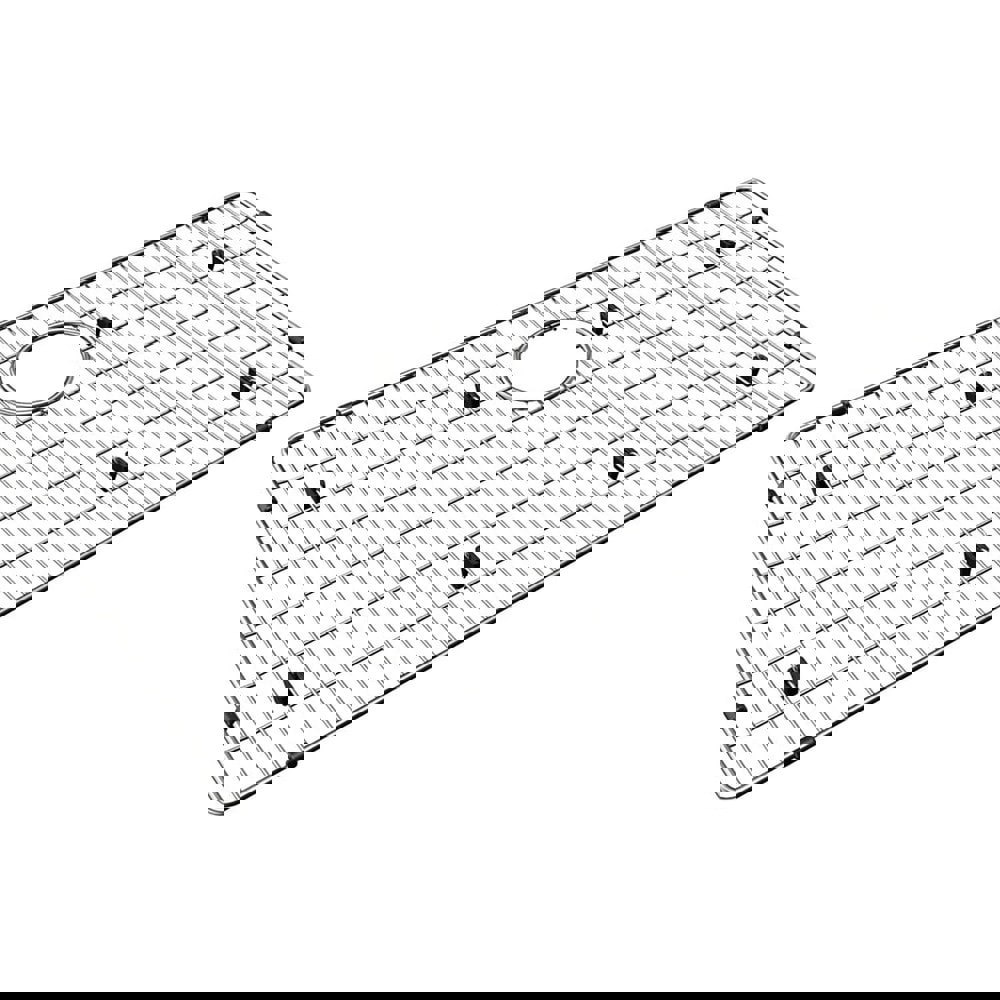 Sink Accessories; For Use With: Clean Dishes; Glasses & Food Preparation Equipment; Glassware & Other Food Department Equipment; Utensils; Pots & Pans ; Material: Stainless Steel ; Type: Bottom Grid ; UNSPSC Code: 30181504