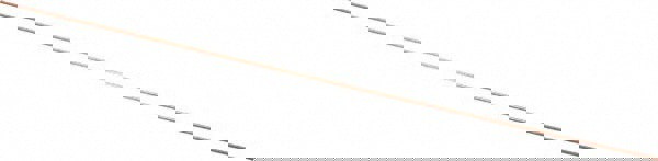 300mm OAL, Electrical Discharge Machining Tube