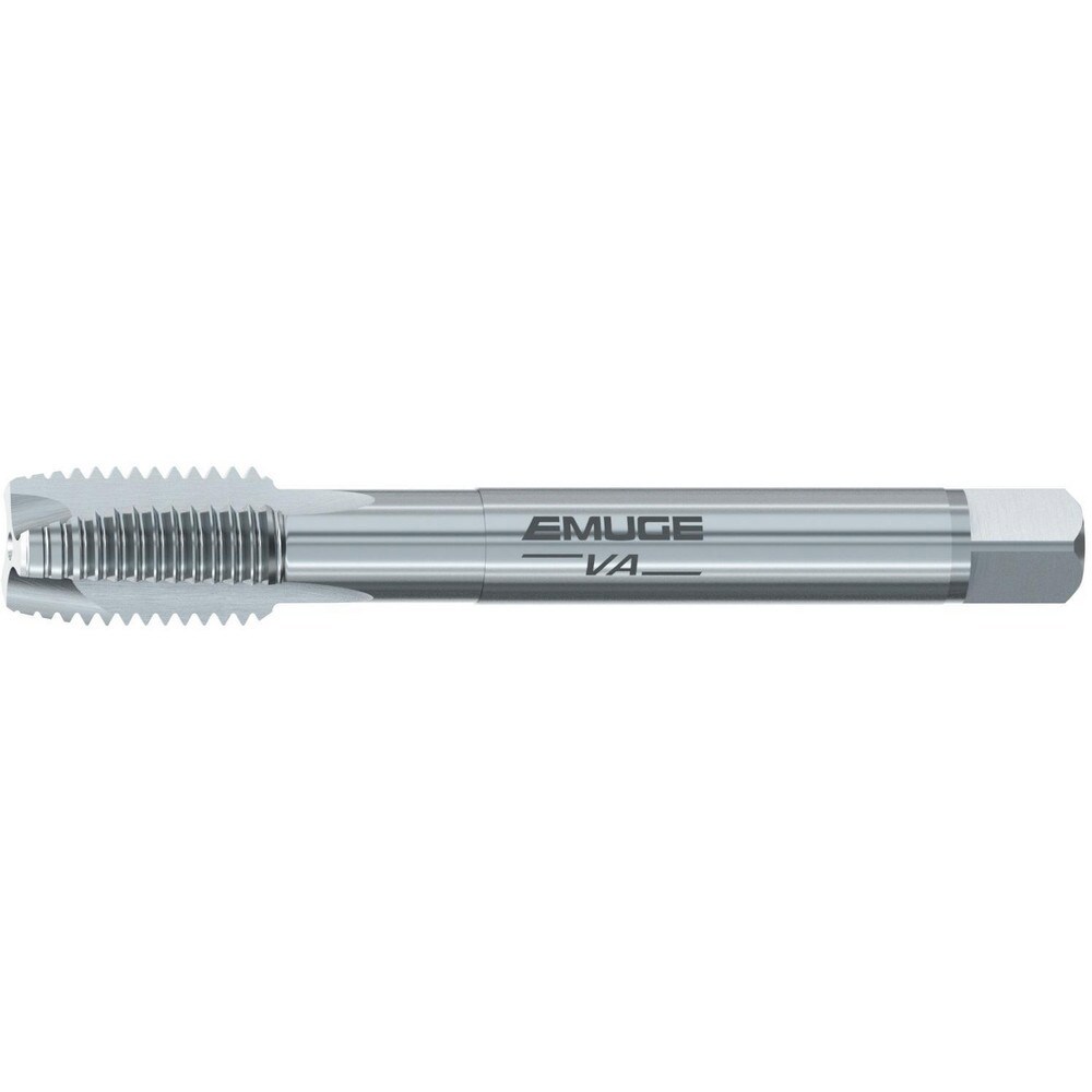Spiral Point Tap: 1-3/8-6 UNC, 4 Flutes, Plug Chamfer, 3B Class of Fit, High-Speed Steel-E, NT Coated