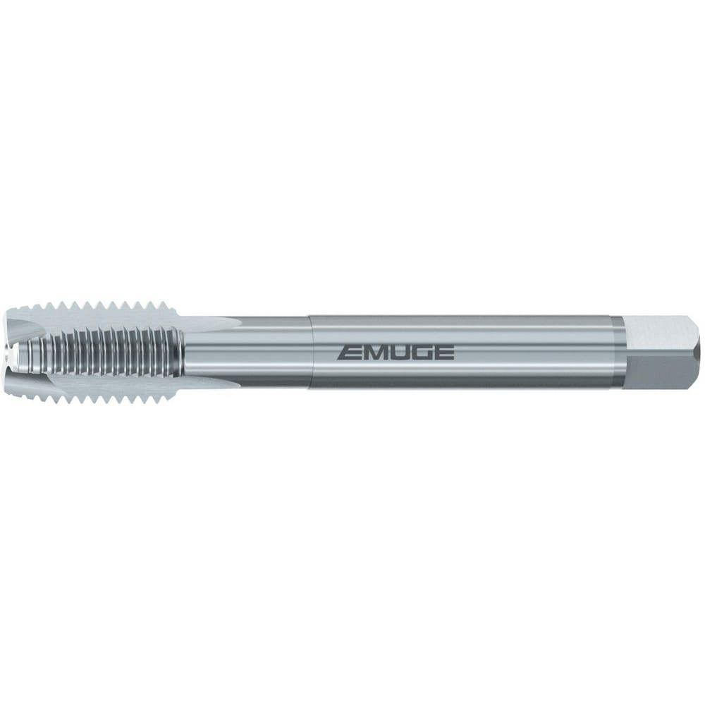 Spiral Point Tap: 3/4-10 UNC, 3 Flutes, Plug Chamfer, 3BX Class of Fit, High-Speed Steel-E, NT Coated