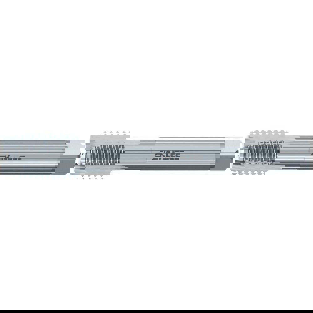 Spiral Point Tap: 3/4-16 UNF, 4 Flutes, Plug Chamfer, 3BX Class of Fit, High-Speed Steel-E, NT Coated