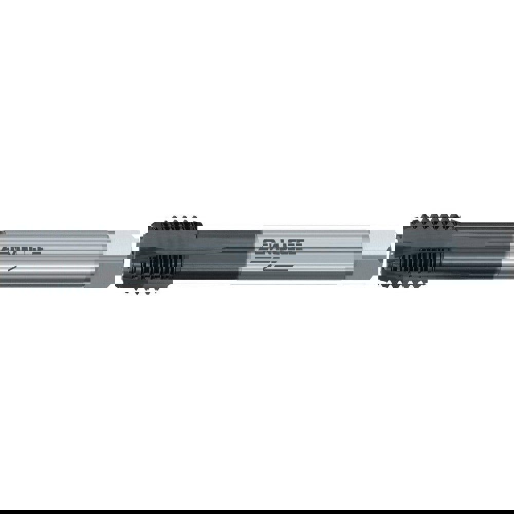 Spiral Point Tap: 1/2-13 UNC, 4 Flutes, Plug Chamfer, 3BX Class of Fit, High-Speed Steel-E-PM, GLT-1 Coated