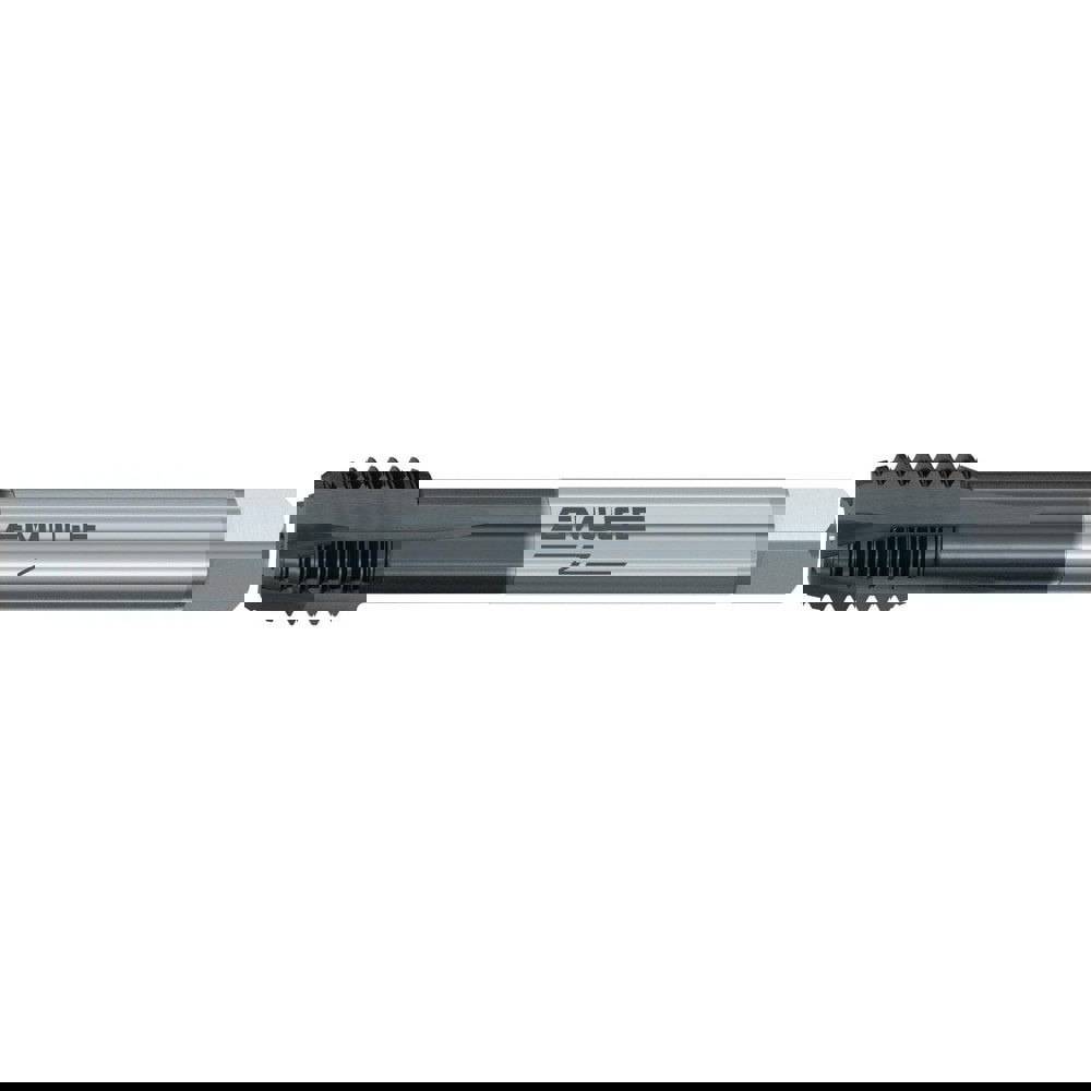 Spiral Point Tap: 3/4-16 UNF, 4 Flutes, Plug Chamfer, 3BX Class of Fit, High-Speed Steel-E-PM, GLT-1 Coated