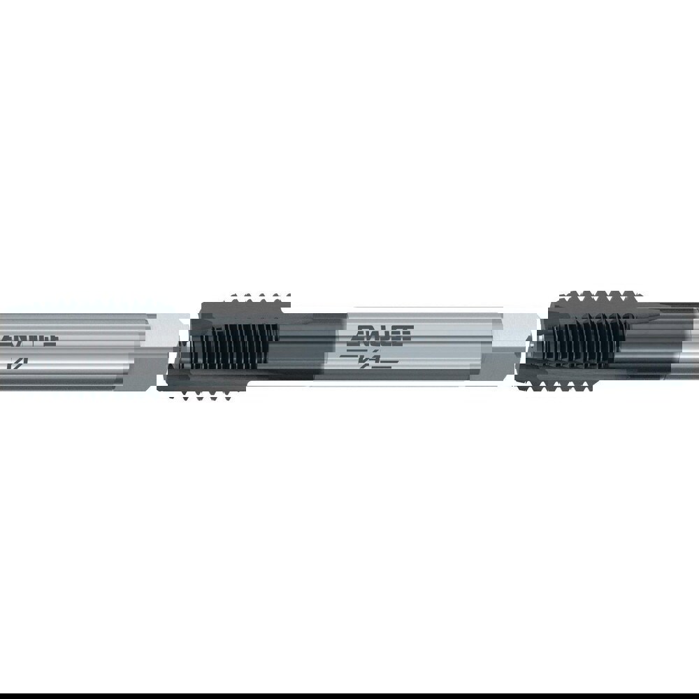 Spiral Point Tap: 1-3/8-6 UNC, 4 Flutes, Plug Chamfer, 2B Class of Fit, High-Speed Steel-E, GLT-1 Coated