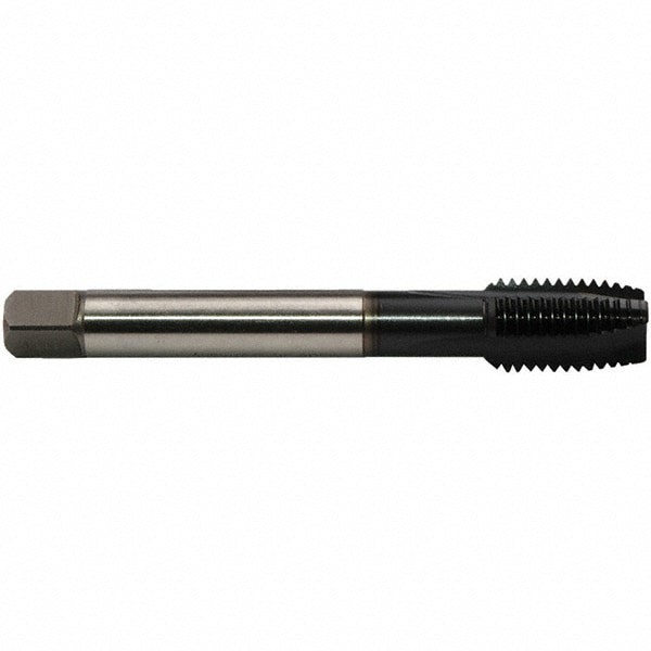 Spiral Point STI Tap: 3/8-16 UNF, 3 Flutes, Plug, High Speed Steel, GLT-8 Finish