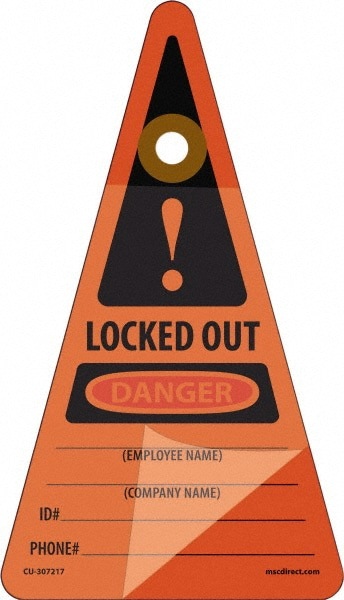 Lockout Tag: Rectangle, 7