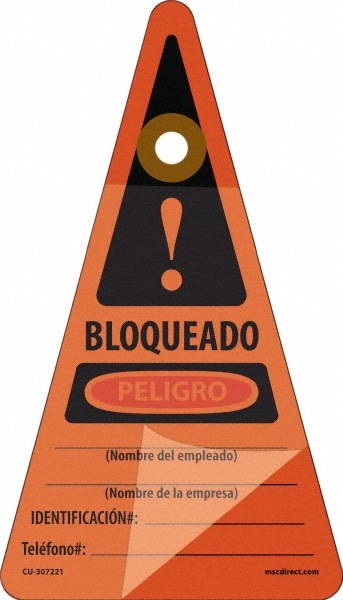 Lockout Tag: Rectangle, 7