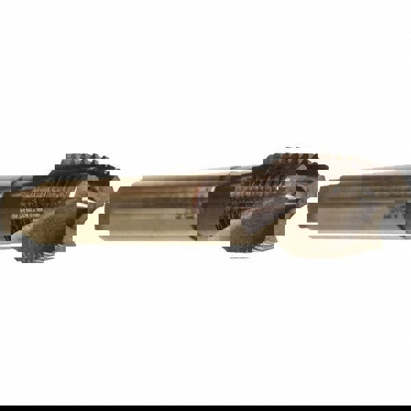 Spiral Flute Tap: 3/4-10, UNC, 3 Flute, Plug Chamfer, 3BX Class of Fit, Cobalt, TiCN Finish