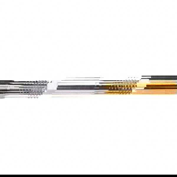 Thread Forming Tap: 7/16-14 UNC, 2BX Class of Fit, Bottoming, Powdered Metal High Speed Steel, TiN-T26 Coated