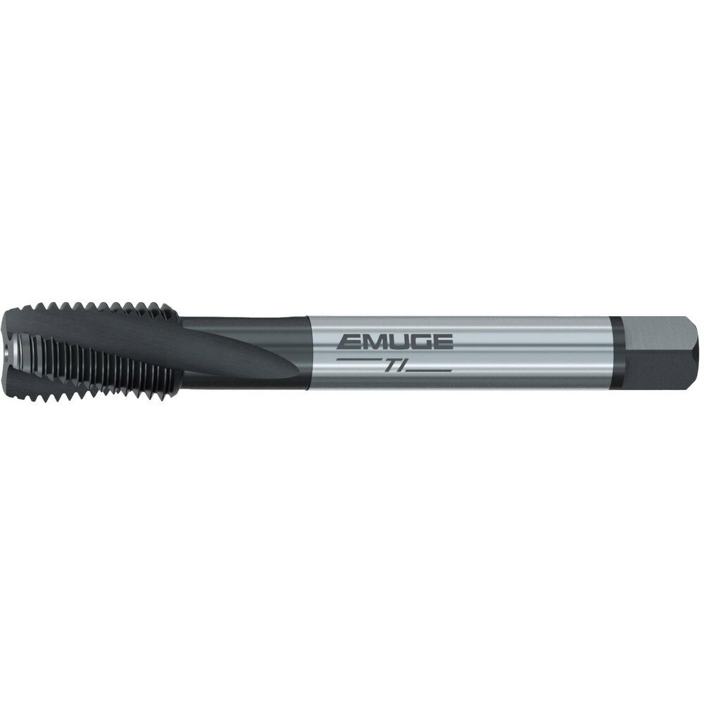 Spiral Flute Tap: 7/16-14 UNC, 3 Flutes, Modified Bottoming, 2BX Class of Fit, Cobalt, Oxide Coated