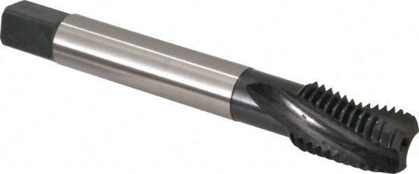 Spiral Flute Tap: 3/4-10 UNC, 3 Flutes, Modified Bottoming, 3BX Class of Fit, Cobalt, Oxide Coated