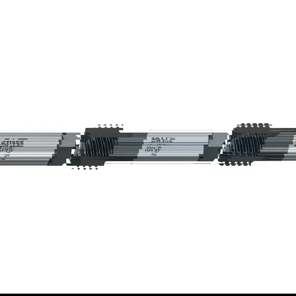 Spiral Point Tap: 7/16-14 UNC, 3 Flutes, Plug Chamfer, 2B Class of Fit, High-Speed Steel-E, NT2 Coated