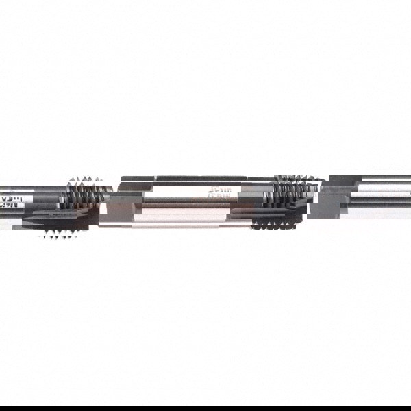 Spiral Flute Tap: 7/8-14, UNF, 4 Flute, Plug Chamfer, 2B/3B Class of Fit, Cobalt, Nitride Finish