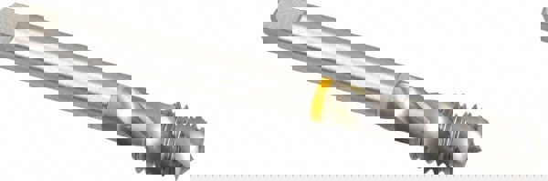 Spiral Flute Tap: 1/2-13 UNC, 3 Flutes, Modified Bottoming, 2B Class of Fit, Cobalt, Bright/Uncoated