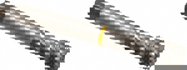 Spiral Flute Tap: 9/16-18 UNF, 4 Flutes, Modified Bottoming, 3B Class of Fit, Cobalt, Bright/Uncoated