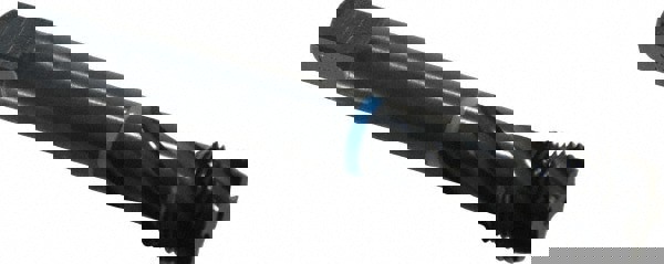 Spiral Flute Tap: 5/8-18 UNF, 4 Flutes, Modified Bottoming, 2B Class of Fit, Cobalt, Oxide Coated