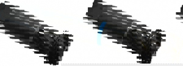 Spiral Flute Tap: 3/4-16 UNF, 4 Flutes, Modified Bottoming, 2B Class of Fit, Cobalt, Oxide Coated