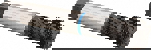 Spiral Flute Tap: #1-12 UNF, 4 Flutes, Modified Bottoming, 2B Class of Fit, Cobalt, Oxide Coated