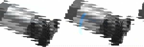 Spiral Flute Tap: 1-1/8-12 UNF, 4 Flutes, Modified Bottoming, 2B Class of Fit, Cobalt, Oxide Coated