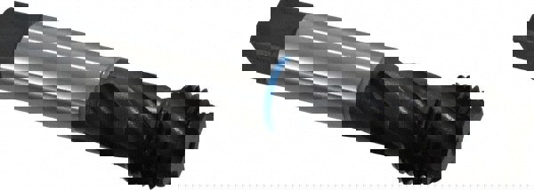 Spiral Flute Tap: 1-1/4-8 UNS, 4 Flutes, Modified Bottoming, 2B Class of Fit, Cobalt, Oxide Coated