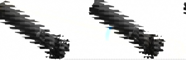 Spiral Flute Tap: 7/16-14 UNC, 3 Flutes, Modified Bottoming, 3B Class of Fit, Cobalt, Oxide Coated