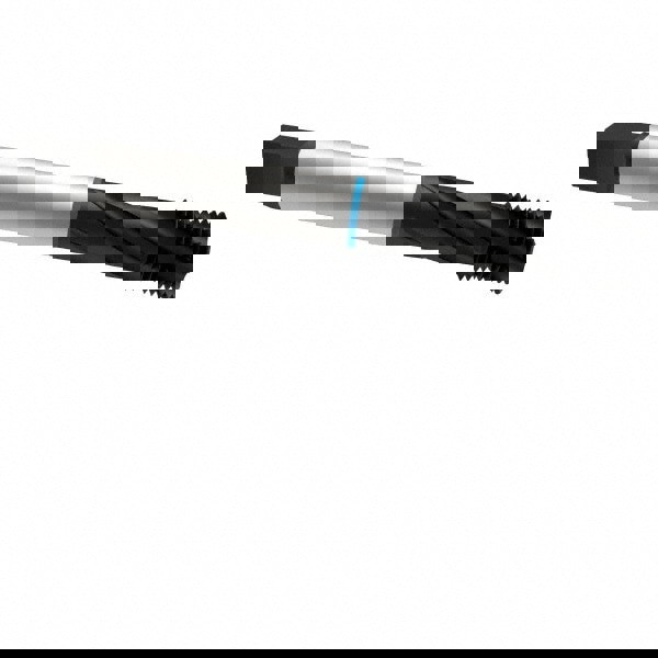 Spiral Flute Tap: 7/8-9 UNC, 4 Flutes, Modified Bottoming, 3B Class of Fit, Cobalt, Oxide Coated