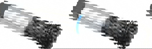 Spiral Flute Tap: #1-8 UNC, 4 Flutes, Modified Bottoming, 3B Class of Fit, Cobalt, Oxide Coated