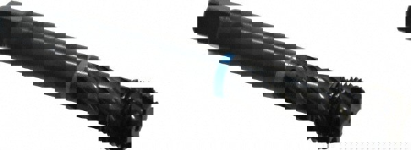 Spiral Flute Tap: 9/16-18 UNF, 4 Flutes, Modified Bottoming, 3B Class of Fit, Cobalt, Oxide Coated