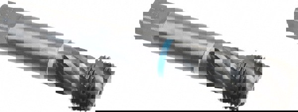 Spiral Flute Tap: 3/4-16 UNF, 4 Flutes, Modified Bottoming, 3B Class of Fit, Cobalt, Oxide Coated