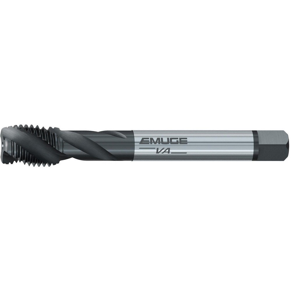 Spiral Flute Tap: 1-1/2-8 UNS, 5 Flutes, Modified Bottoming, 3B Class of Fit, Cobalt, Oxide Coated