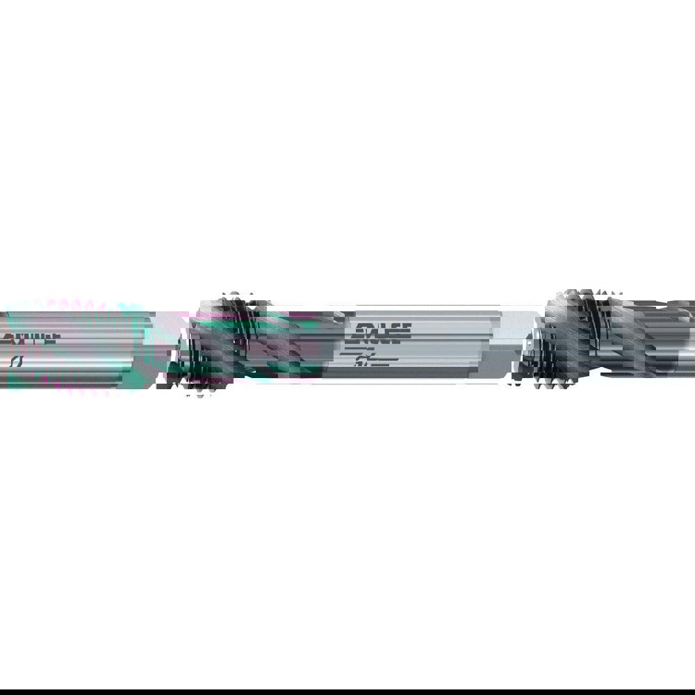 Spiral Flute Tap: 3/4-16 UNF, 2 Flutes, Modified Bottoming, 3B Class of Fit, Cobalt, GLT-8 Coated