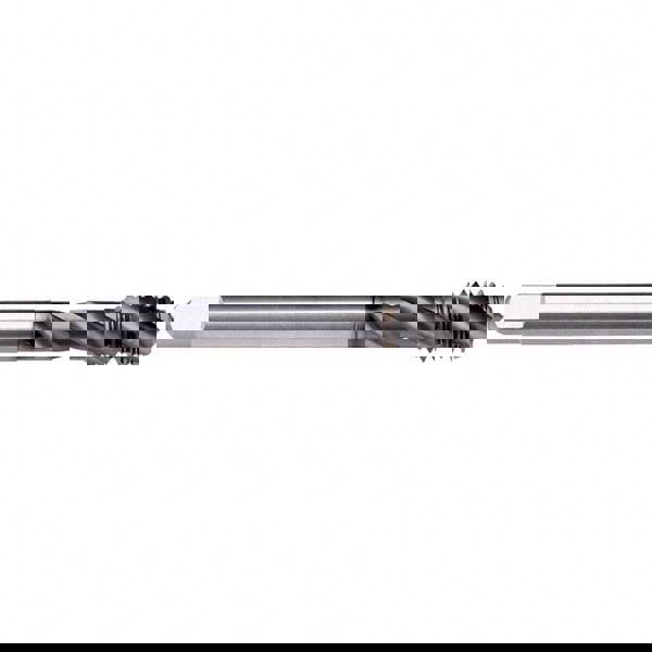 Spiral Flute Tap: 1/2-20 UNF, 4 Flutes, Modified Bottoming, 3B Class of Fit, Cobalt, GLT-1 Coated