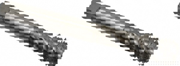 Spiral Flute Tap: 5/8-11 UNC, 4 Flutes, Bottoming, 2B Class of Fit, Cobalt, Bright/Uncoated