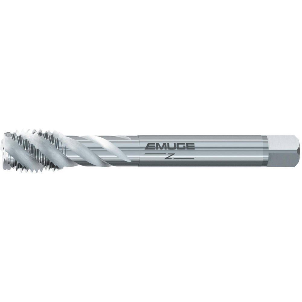 Spiral Flute Tap: 7/8-9 UNC, 5 Flutes, Bottoming, 2B Class of Fit, Cobalt, Bright/Uncoated