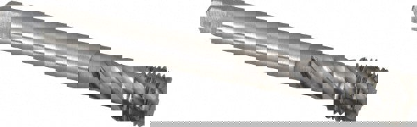 Spiral Flute Tap: UNF, 5 Flute, Bottoming, 2B Class of Fit, Cobalt, Bright/Uncoated Finish