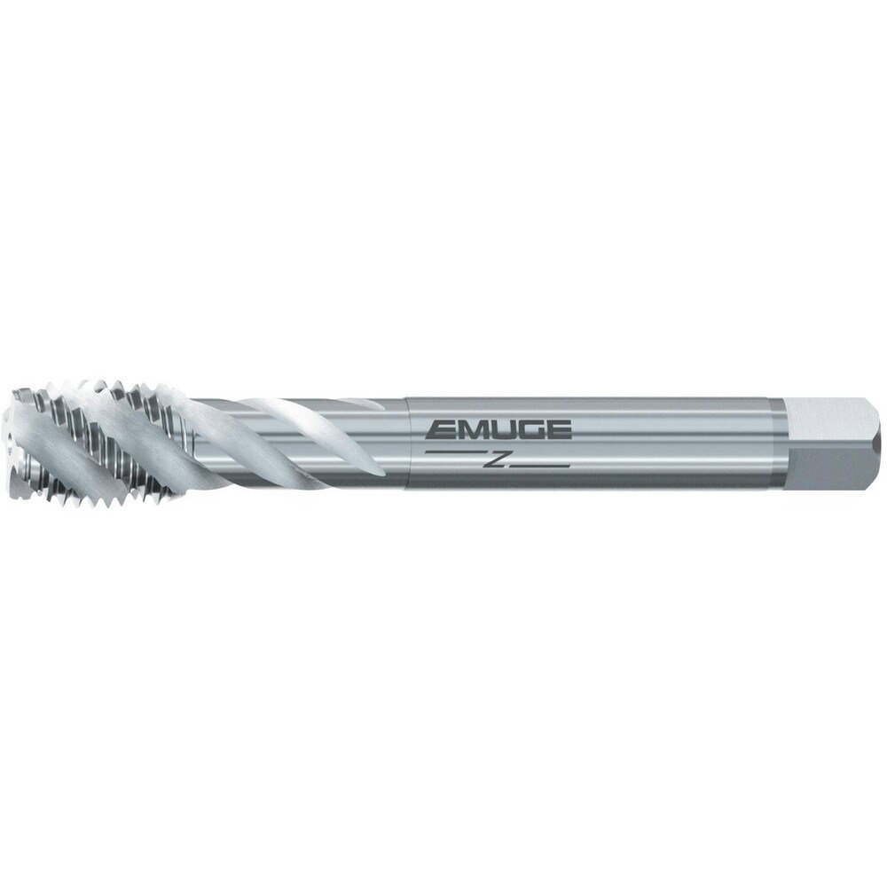 Spiral Flute Tap: 5/8-18 UNF, 5 Flutes, Bottoming, 2B Class of Fit, Cobalt, Bright/Uncoated