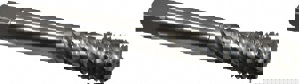 5/8-11 UNC, 4 Flute, 45° Helix, Bottoming Chamfer, Bright Finish, Cobalt Spiral Flute STI Tap