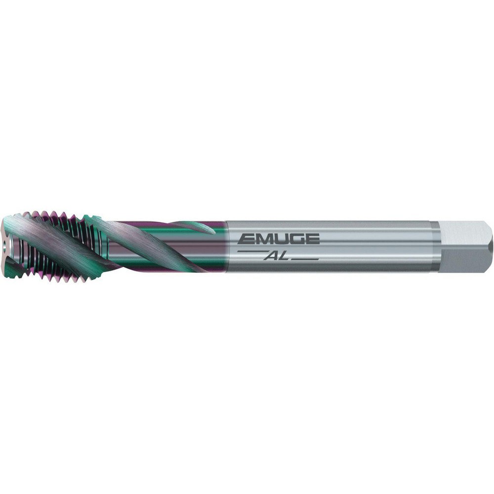 3/8-24 UNF, 3 Flute, 45&deg; Helix, Plug Chamfer, GLT-8 Finish, High Speed Steel Spiral Flute STI Tap