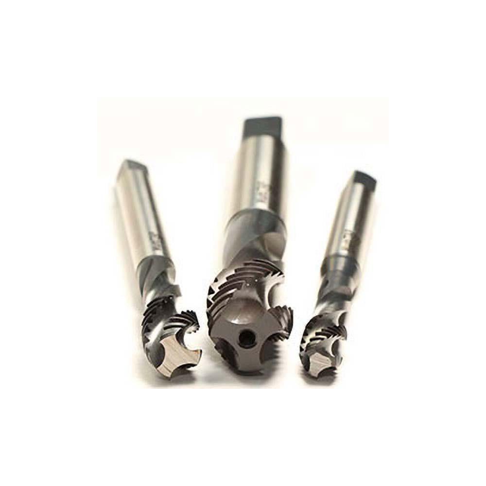 Spiral Flute Tap: M12x1.75, Metric, 3 Flute, Bottoming, 6H Class of Fit, Ne2 Finish