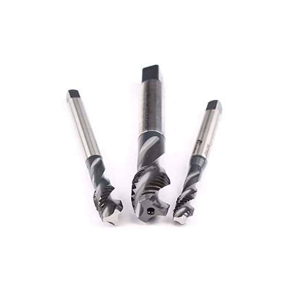 Spiral Flute Tap: M18x2.5, Metric, 3 Flute, Bottoming, 6H Class of Fit, Ne2 Finish