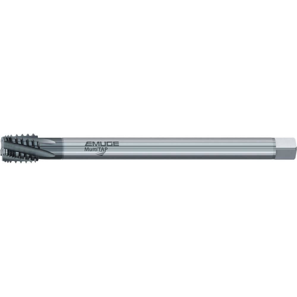 Interrupted Thread Pipe Taps; Thread Size (Inch): 1-11-1/2 ; Overall Length (Decimal Inch): 6.0000 ; Chamfer: Plug ; Thread Standard: NPTF ; Material: High-Speed Steel ; Thread Length (Decimal Inch): 1.2600
