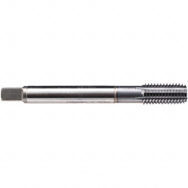 Thread Forming STI Tap: 3/8-16 UNC, Semi-Bottoming, TiCN Finish, High Speed Steel