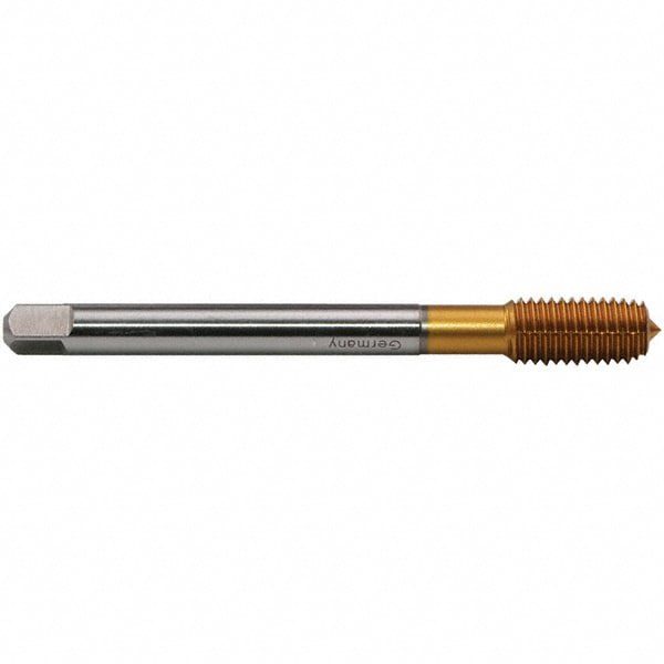 Thread Forming Tap: 1/2-13 LK-UNC, BT Class of Fit, Bottoming, High Speed Steel, TiN Coated