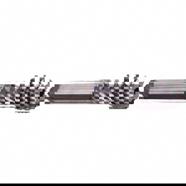 Spiral Flute Tap: UNC, 4 Flute, Bottoming, 2B Class of Fit, Cobalt, TiCN Finish