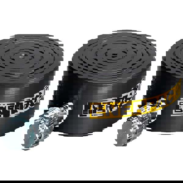 Portable Hydraulic Cylinder: Single Acting, 1.04 cu in Oil Capacity