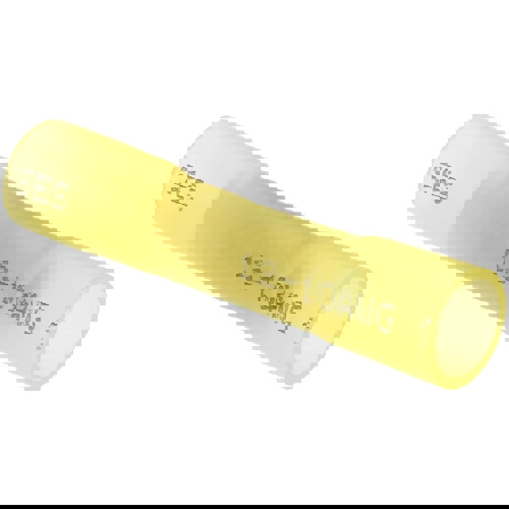 Butt Splice Terminal: Fully Insulated Heat Shrink & Polyolefin, Crimp-On Connection