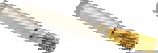 Standard Pipe Tap: 1/8-27, NPTF, 5 Flutes, Cobalt, TiN Finish