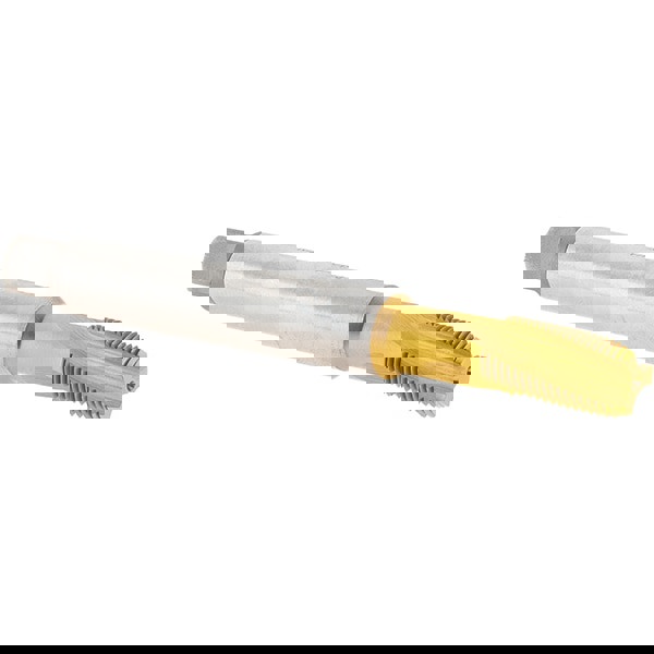 1/8-27 NPT, 15&deg; Helix, 3 Flutes, TiN Finish, Cobalt, Spiral Flute Pipe Tap